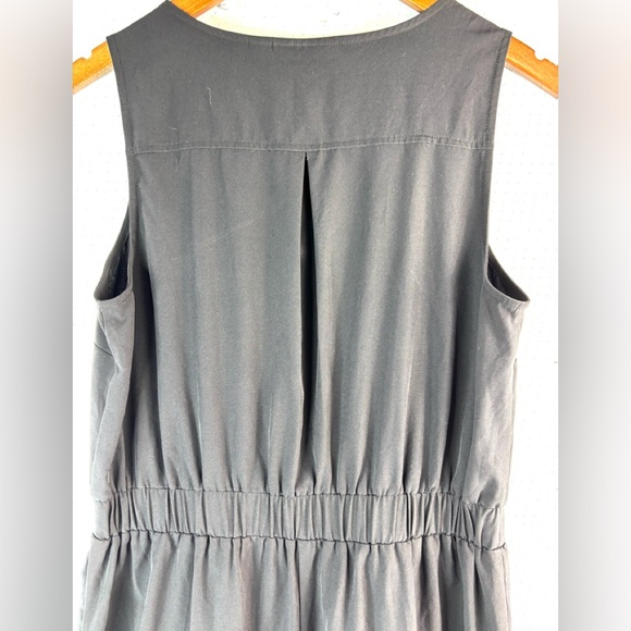 Apt. 9 S Sleeveless Dressy Casual V-Neck Jumpsuit in Black - Picture 5 of 10